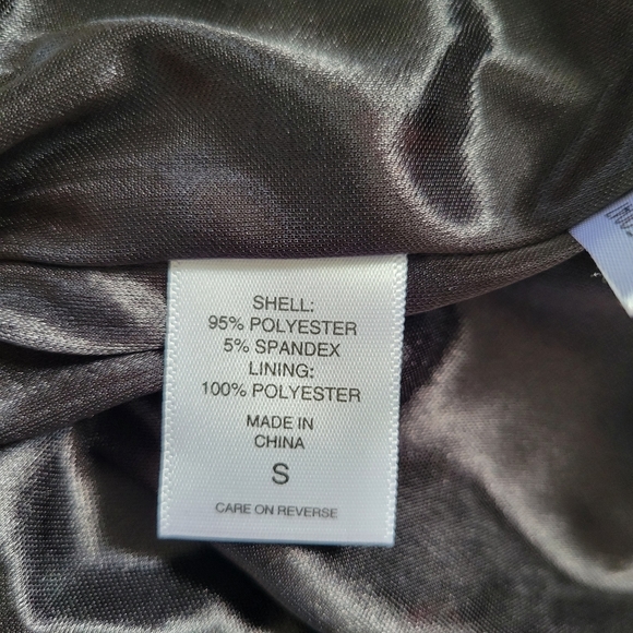 NY&Co Cherry Print Black Dress - Picture 11 of 11